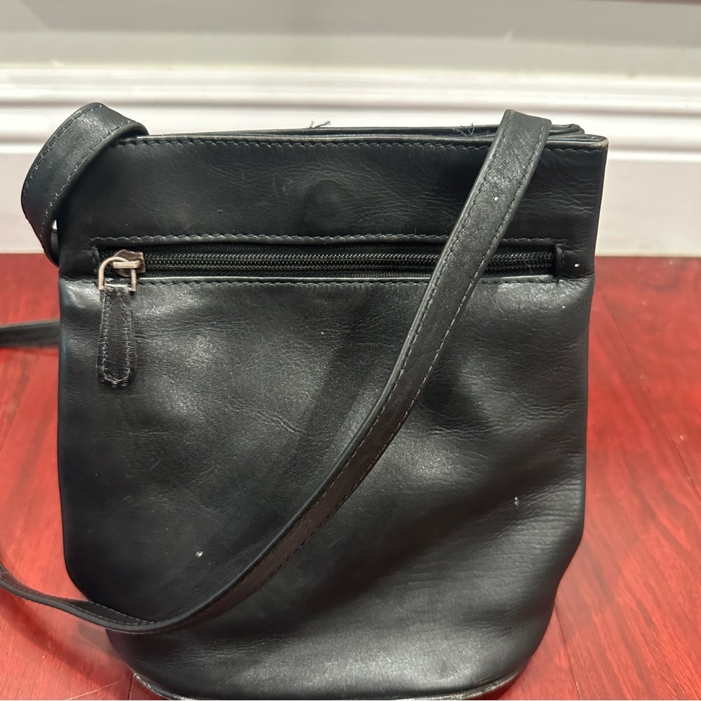 Vintage Black Bucket Bag